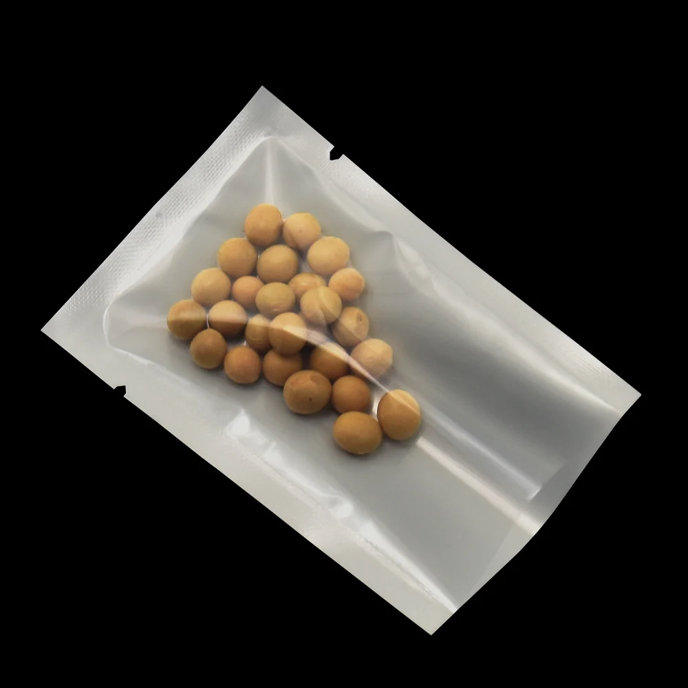 8*12 см Прозрачные Пластиковые быпосылка пакеты для упаковки пищевых порошков