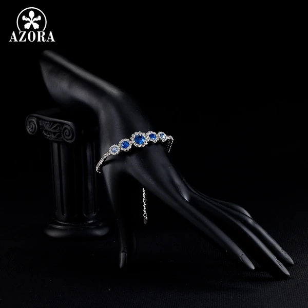Браслет из австрийского хрусталя Stellux TS0010 цвет белое золото|a bracelet|bracelet abracelet bracelet