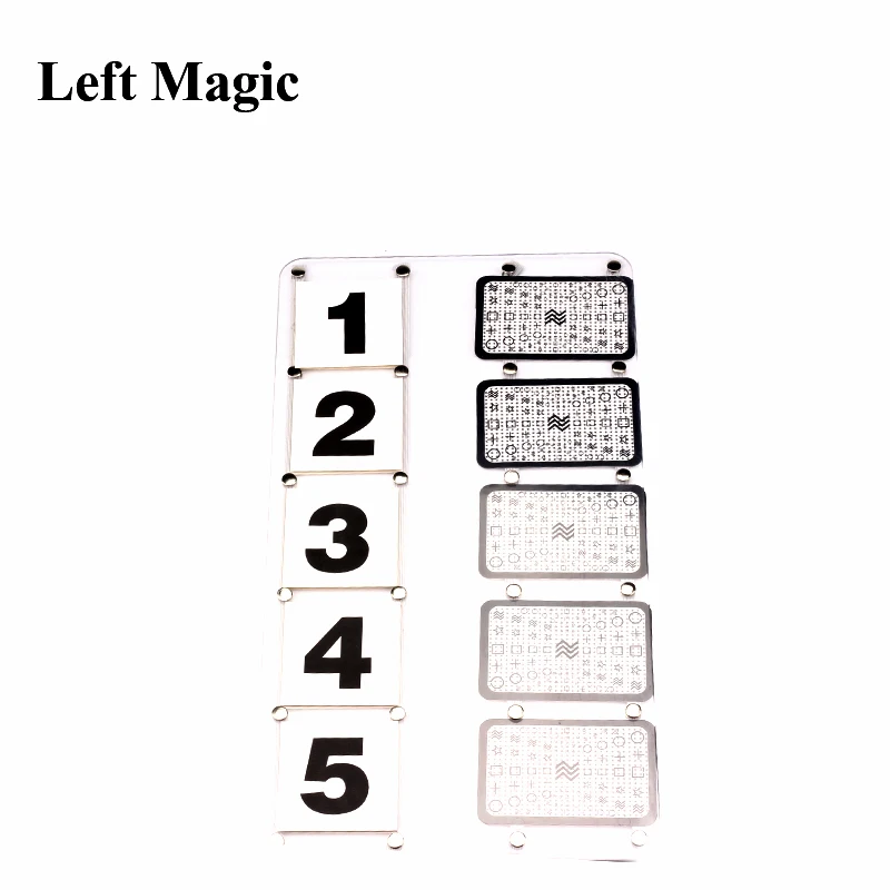 Astor Mental ESP Magic Trick Match Board Доска предсказаний сценический магический трюк