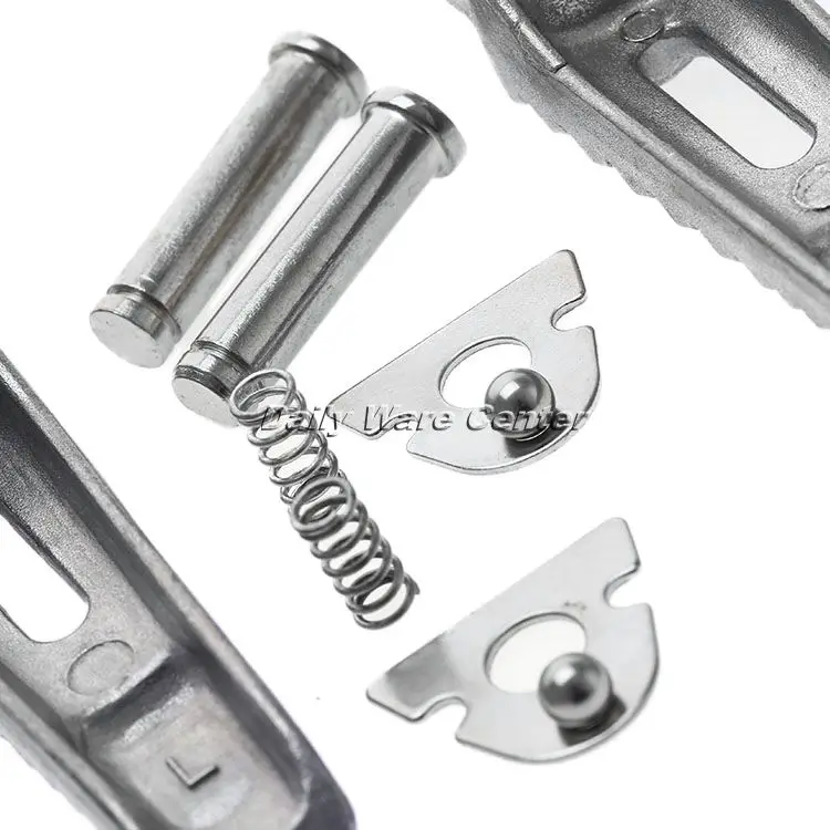 

1Pair Motorcycle Aluminum Rear Footrest Foot pegs for Suzuki GSX-R600 GSX-R750 1996-2005 GSX-R1000 GSX-R 600 2001-2014 Chrome