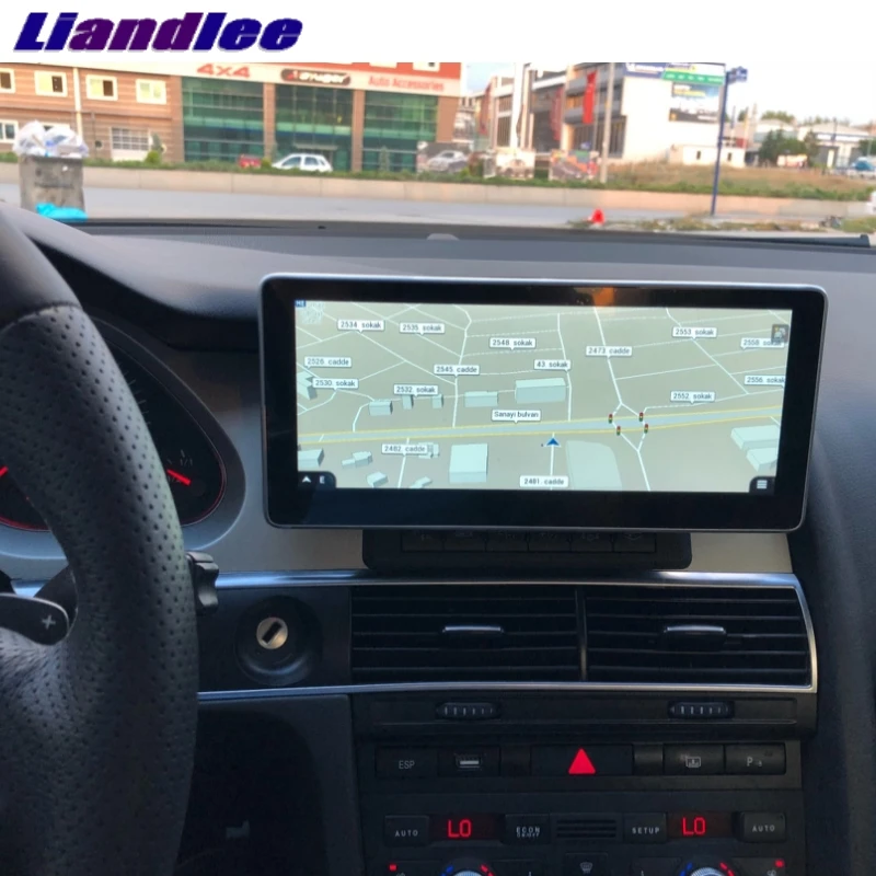 Liislee автомобильный мультимедийный плеер NAVI для Audi A6 A6L 2005~ 2011 беспроводной CarPlay 10,25 дюймов 4G Радио Стерео gps экран навигация