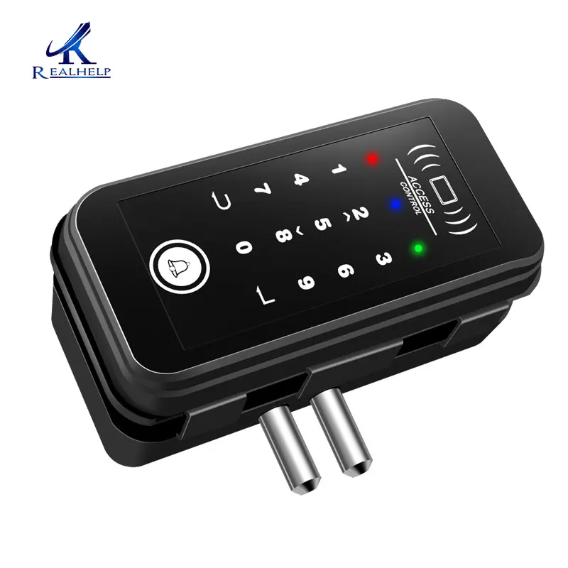 2000 пользователей БЕСКЛЮЧЕВОЙ замок для входной витрины офисный стеклянный