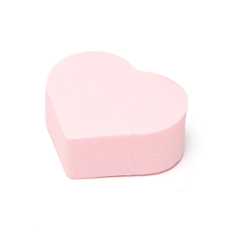 Heart Shape Makeup Powder Puff Sponge Foundation Finishing Soft Cosmetic Blender |