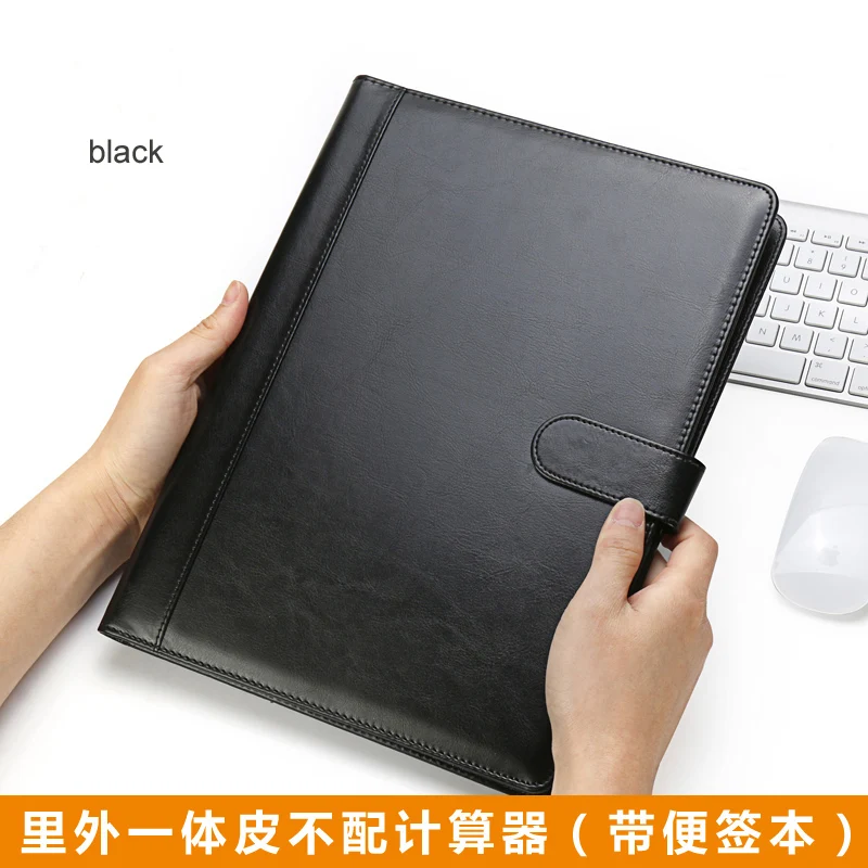 Высококачественная портативная папка для документов из искусственной кожи