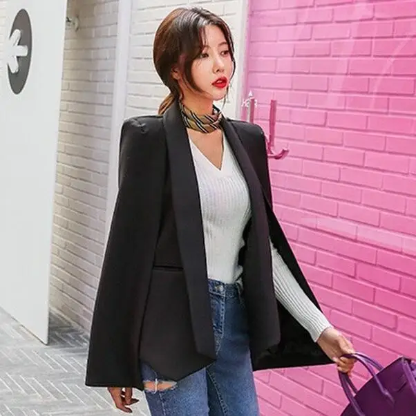 Рождественские предложения накидка Женская рабочая одежда открытое переднее