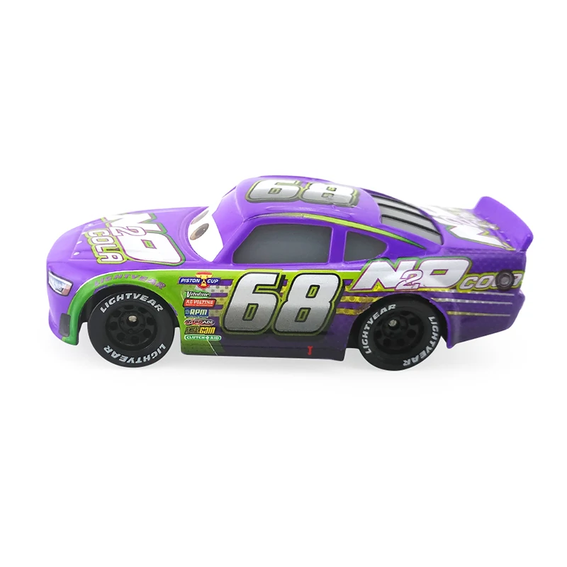 Дисней Pixar Cars No.68 Паркер бракестон металлический 1:55 литья под давлением