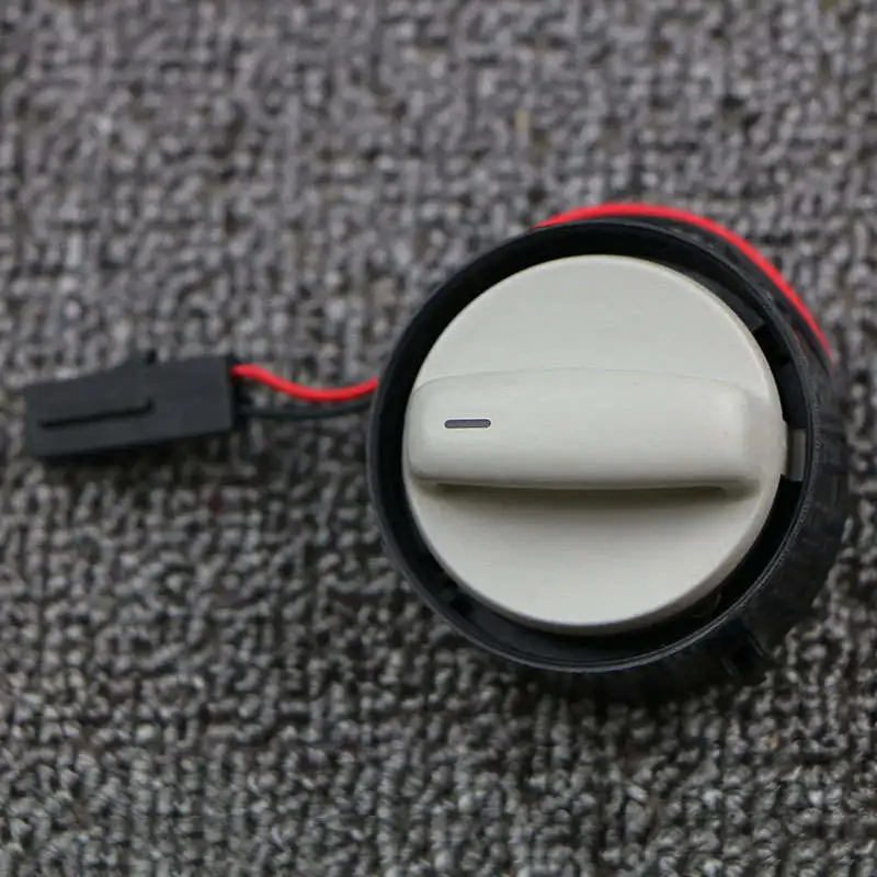 Gray 1KD959613 серая ручка потенциометра для чтения, переключатель верхнего люка, кнопка для VW Jetta 2006-2012 Golf MK5 Bora Passat B6 - Цвет: Gray