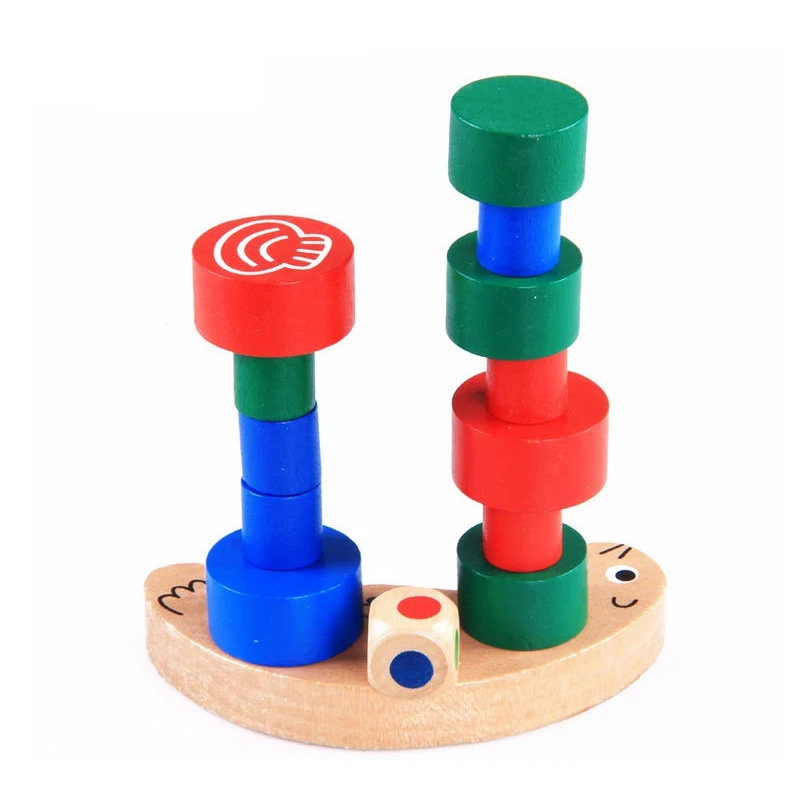 Детские Обучающие деревянные игрушки Chanycore модель 4168 балансирующая морская