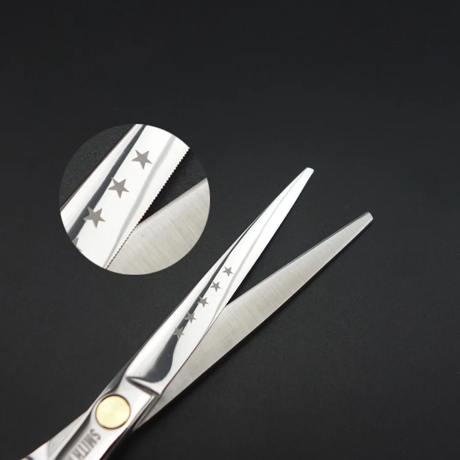 6 дюймовые Профессиональные Парикмахерские ножницы/ножницы лазерные ножницы для