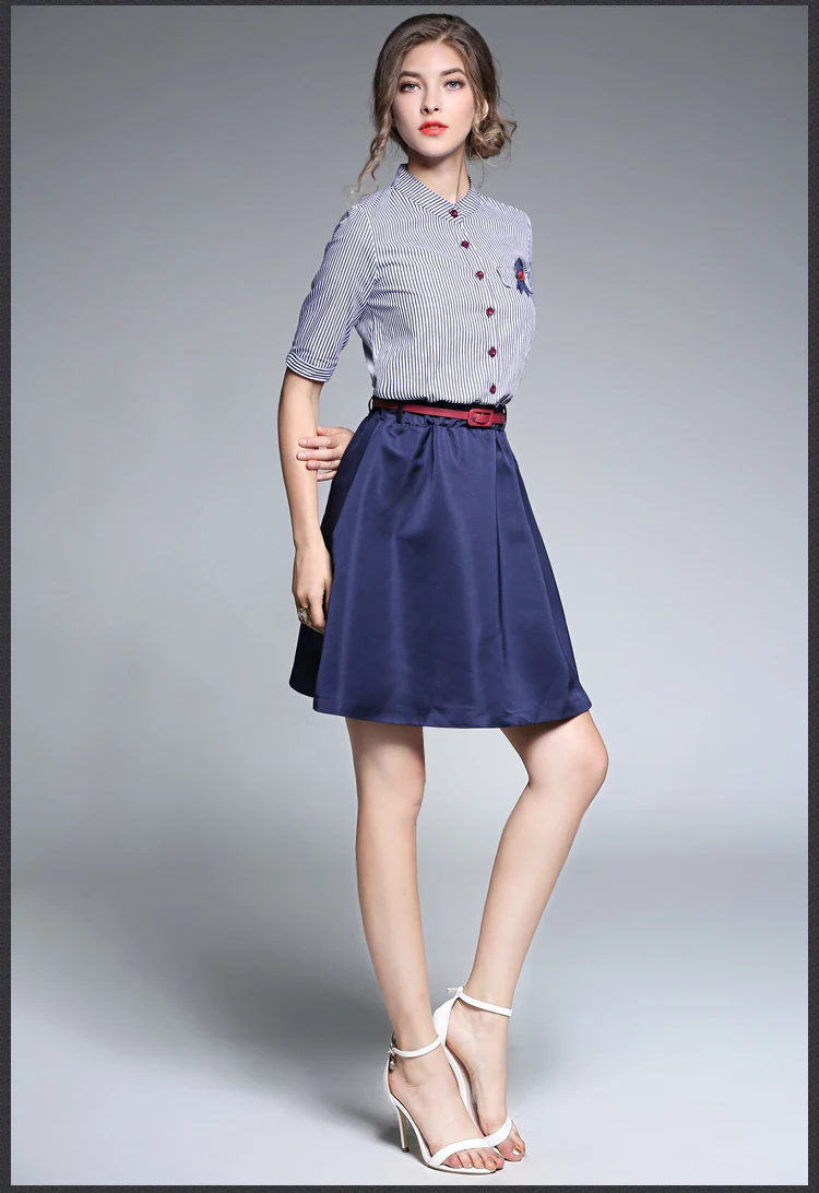 2018 Летний Новый стильный самосовершенствование поддельные из двух частей в