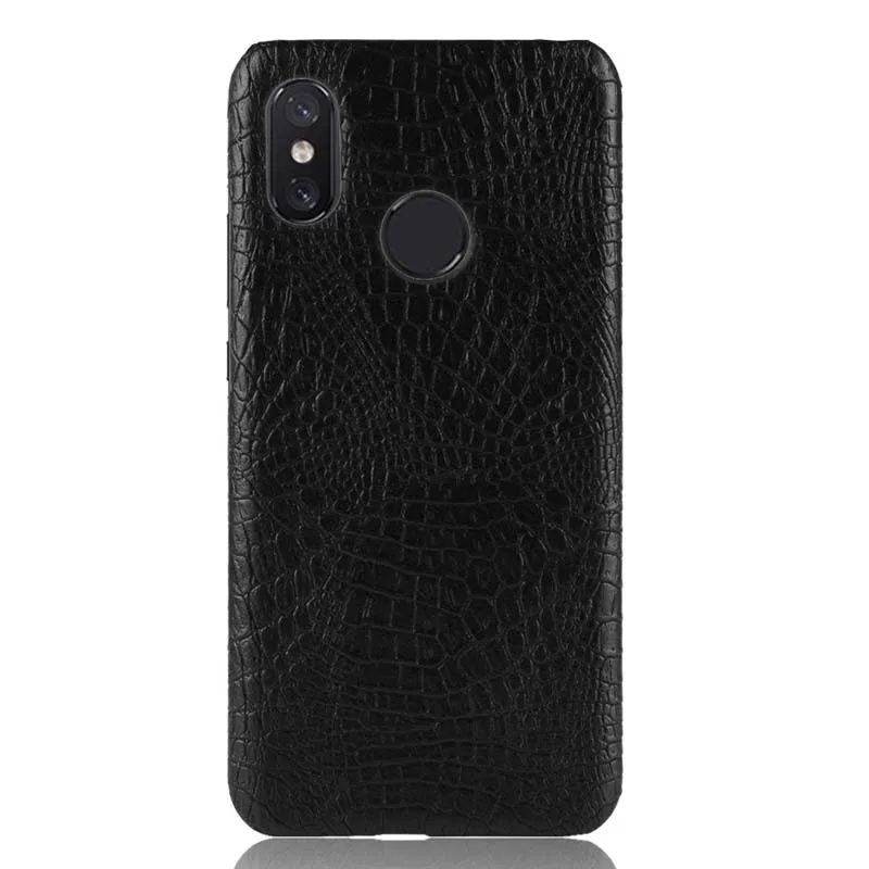 Чехол для Xiaomi Mi 8 чехол Xiomi Mi8 роскошные чехлы из крокодиловой кожи с тиснением под