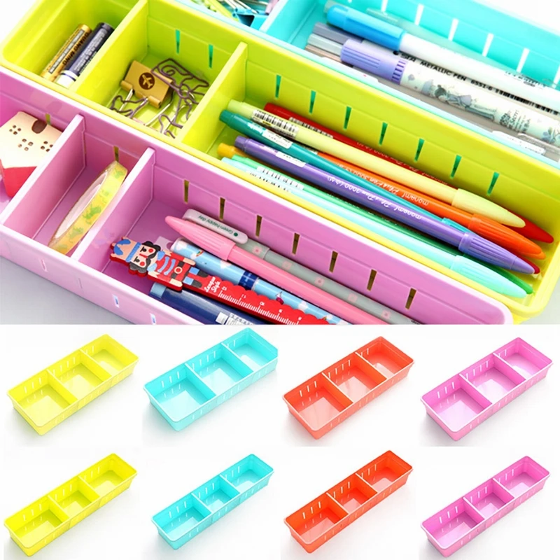 Dozzlor 1 шт. креативный дизайн регулируемый органайзер для ящика бытовая кухонная