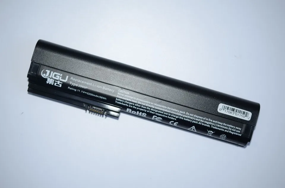 JIGU ноутбука Батарея для струйного принтера Hp EliteBook 2560p 2570 HSTNN-DB2L HSTNN-DB2M HSTNN-I08C HSTNN-I92C HSTNN-UB2K