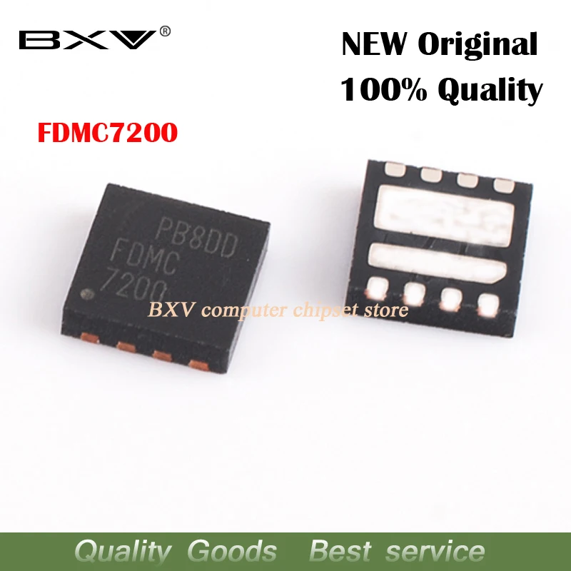 

10pcs FDMC7200 FDMC 7200 QFN-8 new original laptop chip free shipping