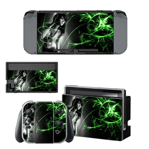 YSNS0206 Виниловая наклейка с изображением осьминога путешественника для NintendoSwitch sticker s skins для консоли Nintend Switch NS и контроллеров Joy-Con - Цвет: YSNS0206