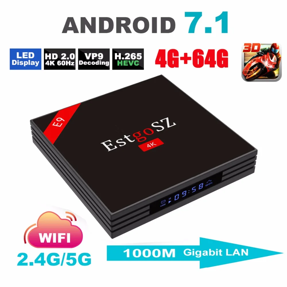 H96 Max H2 EstgoSZ 4G 64G Smart tv Box с русской клавиатурой Android 7,1 медиаплеер HDR10 телеприставка RK3328 коробка высокой емкости