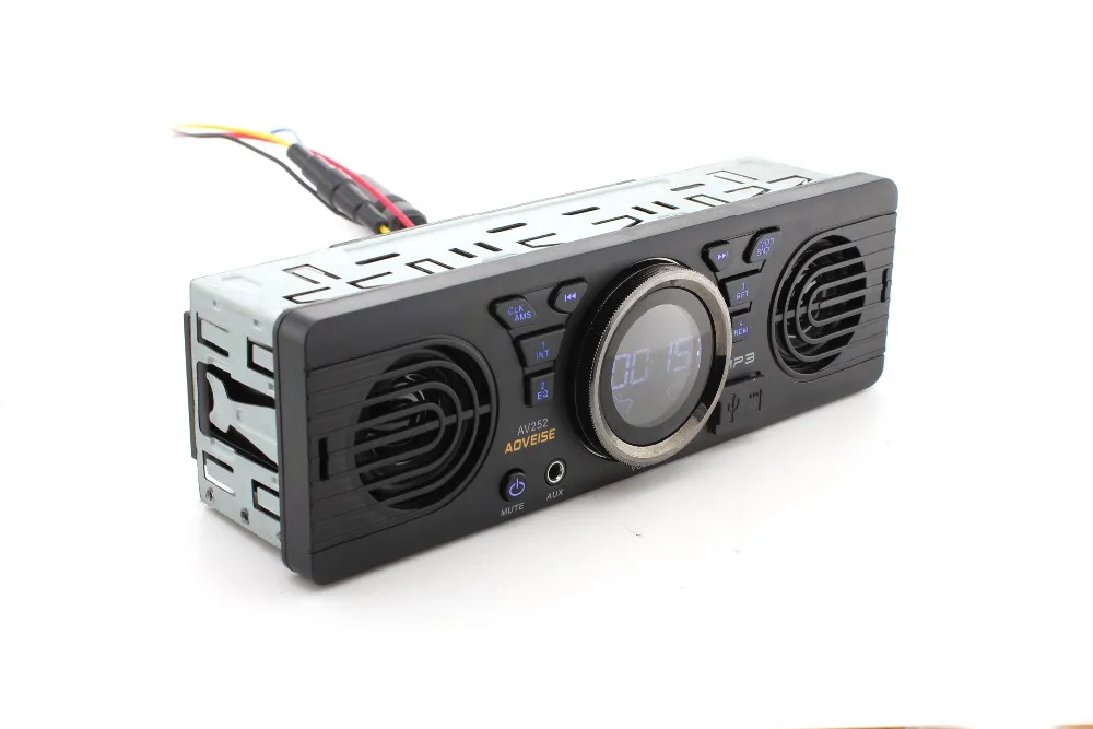 1 din автомагнитола MP3 плеер встроенный 2 динамика Поддержка USB SD AUX Bluetooth fm радио