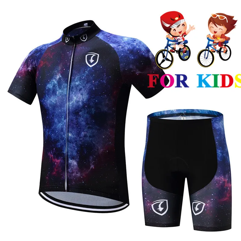 Детская велосипедная майка с коротким рукавом nvvtrek Ropa Ciclismo летняя одежда для