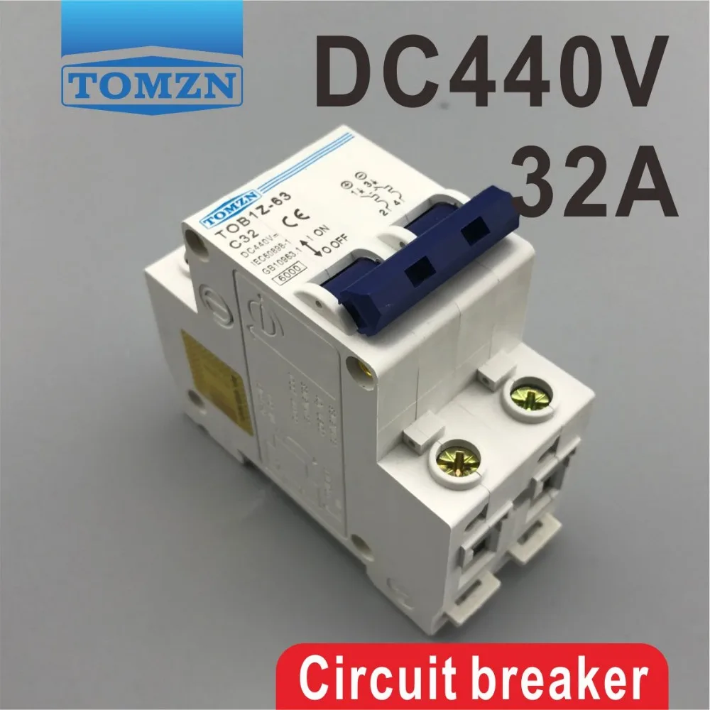 Автоматический выключатель 2P 32A DC 440V MCB|breaker tool|breaker pointbreaker parts |