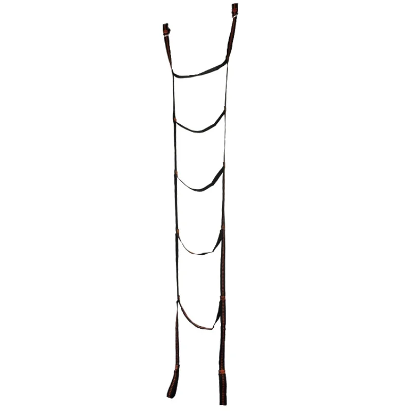 

Outdoor Soft ladder tree tent suspended tent rope ladder webbing ribbon escape training fire rescue climbing portabl