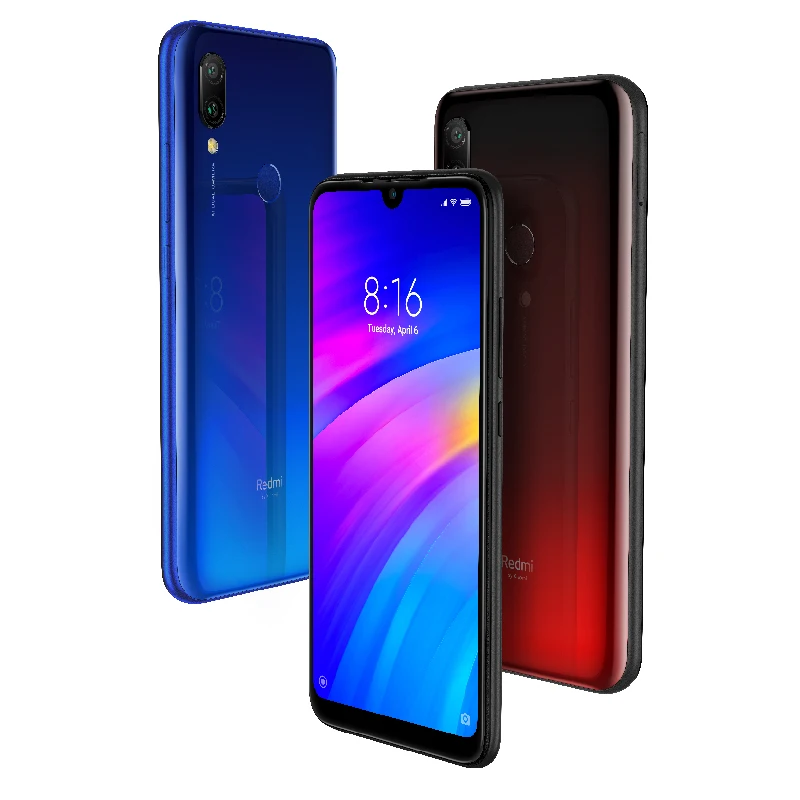Xiaomi Redmi 7 смартфон с восьмиядерным процессором Snapdragon 632 ОЗУ 3 ГБ ПЗУ 32 6 26 МП 4000