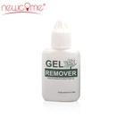Съемник NEWCOME, индивидуальное наращивание ресниц, прозрачный гель, безопасный клей для ресниц, корейское средство для снятия макияжа, 15 мл