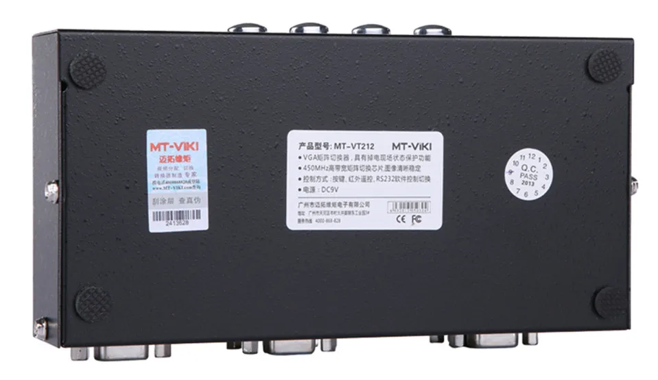 2017 Оригинальный телефон 2 входа выхода VGA видео аудио матрица переключатель 2x2 с