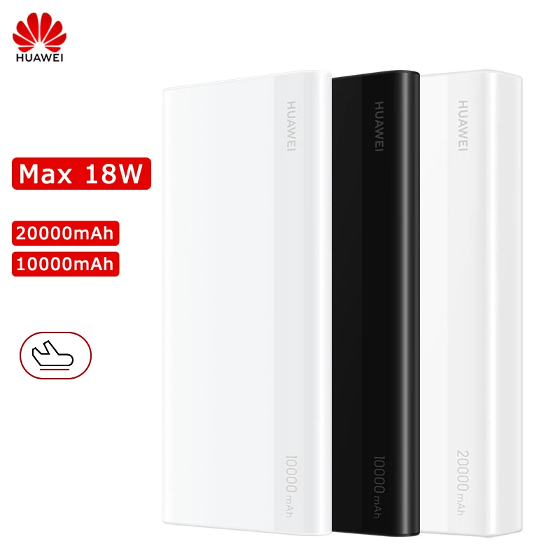 Huawei power Bank быстрое зарядное устройство 20000 мАч 10000 мАч type-C Max 18 Вт 9 В/2 а портативная Быстрая зарядка для Honor 10 V20 Magic 2 Nova 3 4