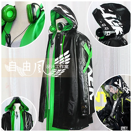 

[Customized] Game Girls Frontline AEK-999 Battle Uniform Outfit Cosplay Costume For Women Halloween Free shipping 2019 New.