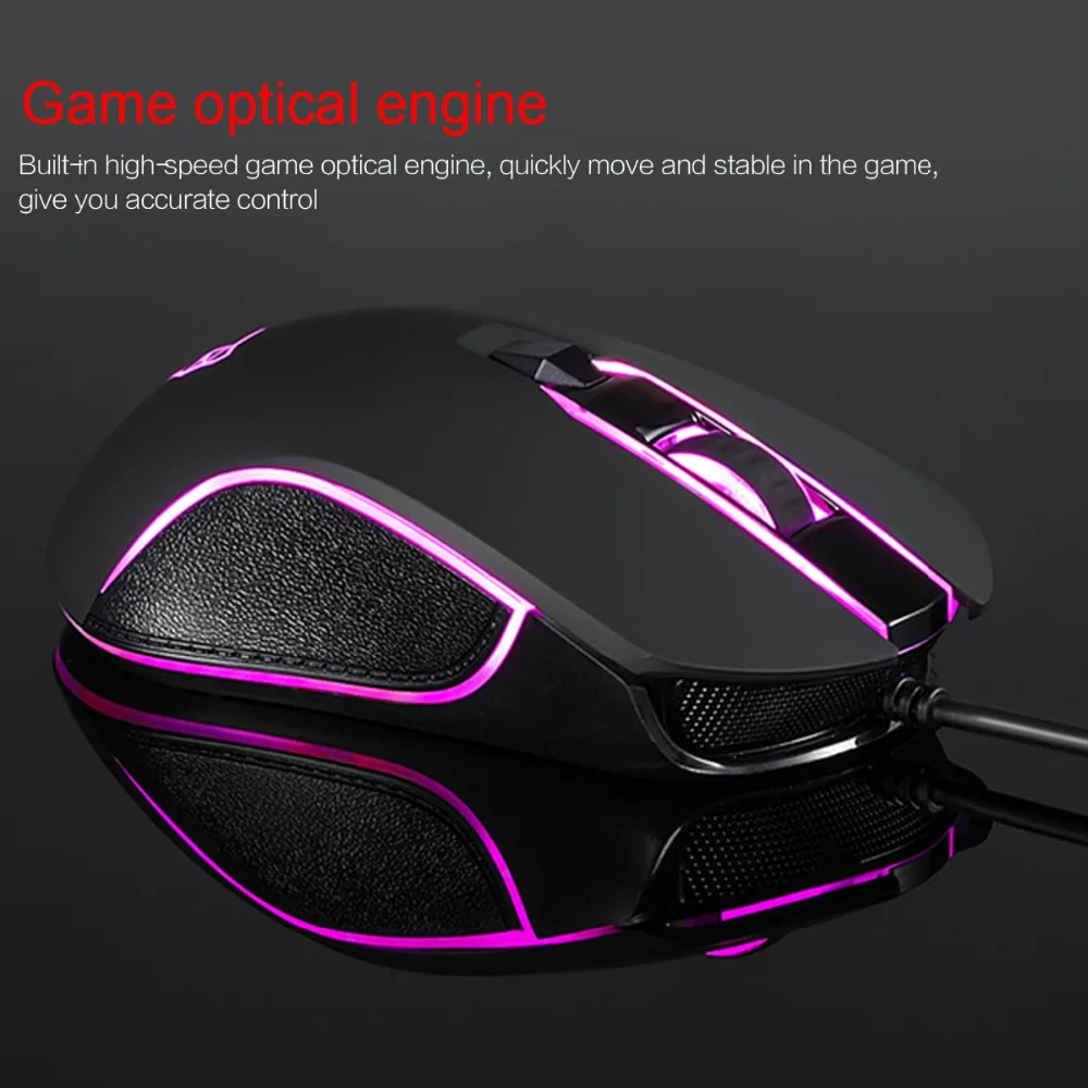 Motospeed CK888 RGB светодиодный подсветка игровая механическая клавиатура+ Регулируемый dpi Мышь Набор с кабелем 1,8 м для компьютера Pro Gamer