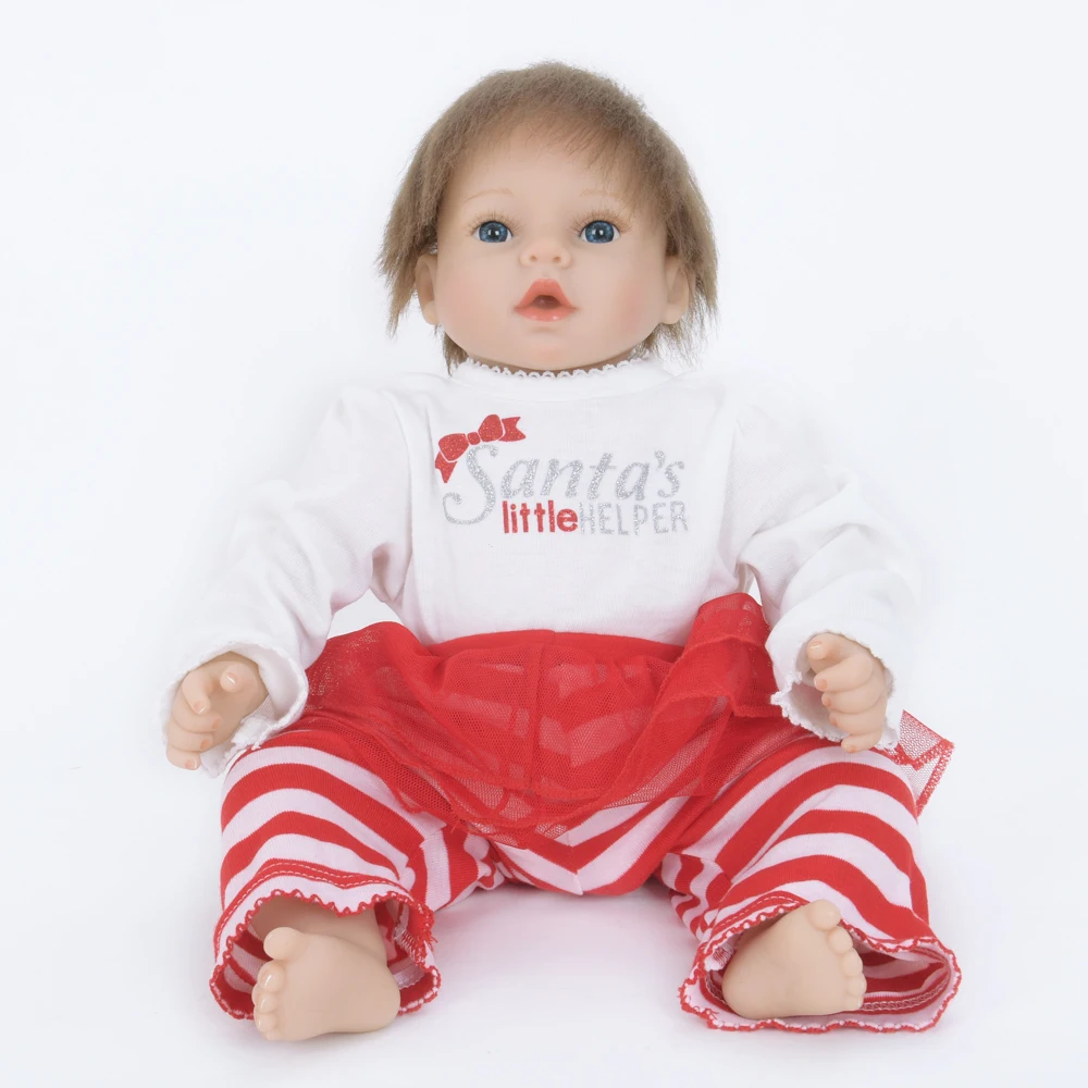 Виниловая кукла для новорожденных 22 &quot развивающий стиль мягкая ткань подарок