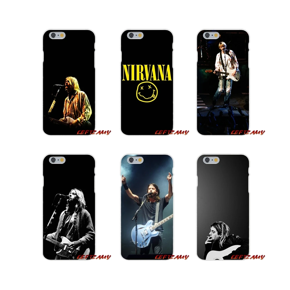 NIRVANA группа панк рок для Xiaomi mi6 mi 6 A1 Max x 2 5X 6X красный Примечание 5 5A 4X 4A A4 4 3 Plus Pro