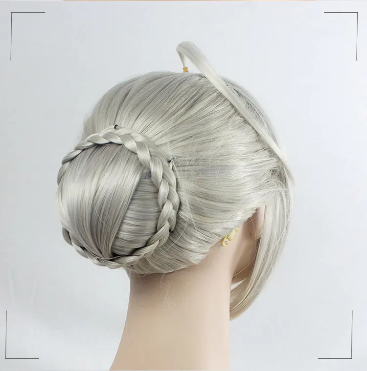 HSIU, новинка, высокое качество, Saber Arturia Pendragon, косплей, парик Fate Costume Play, парики, костюмы на Хэллоуин, волосы