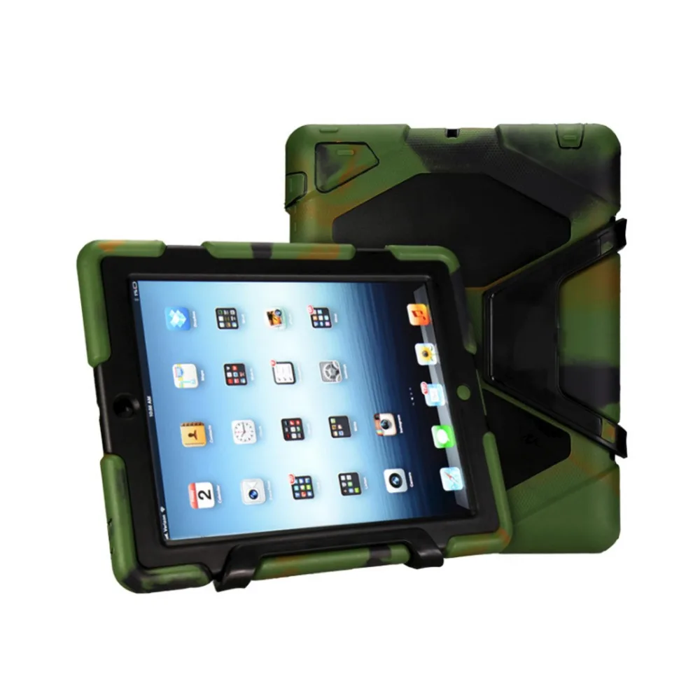 Чехол для Apple iPad 360 градусов Поворотная подставка/подставка ручек и наплечный