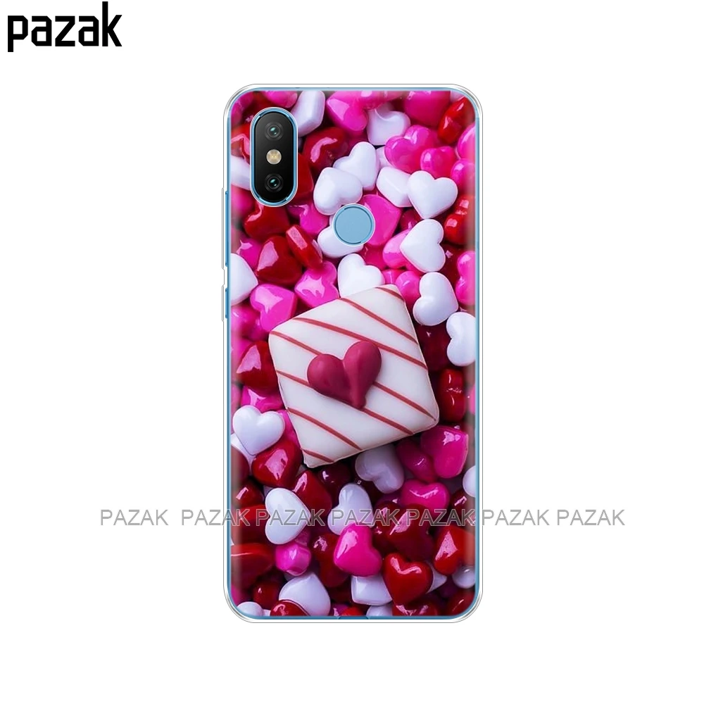 Силиконовый чехол для Xiaomi Mi 8 8SE A1 A2 5 5S 5X 6 Mi5 MI6 NOTE 3 MAX Mix 2 2S love on the finger heart|Бамперы| |