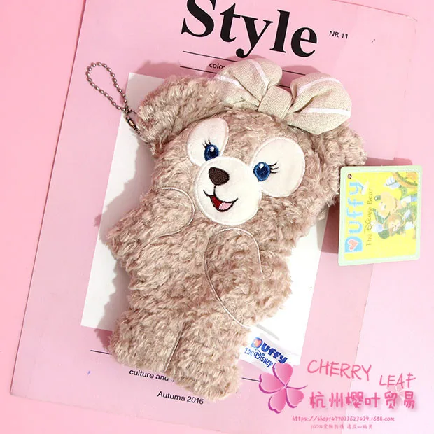 IVYYE Duffy Shelliemay аниме плюшевый Кошелек для монет Мультяшные мягкие кошельки для мелочи кошелек для денег карты сумки для ключей подарки для детей