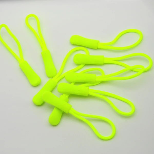 80pcs/lot Fluorescent slip-resistant zipper puller fashion plastic for apparel luggage bag sportwear free shipping 004 | Дом и сад
