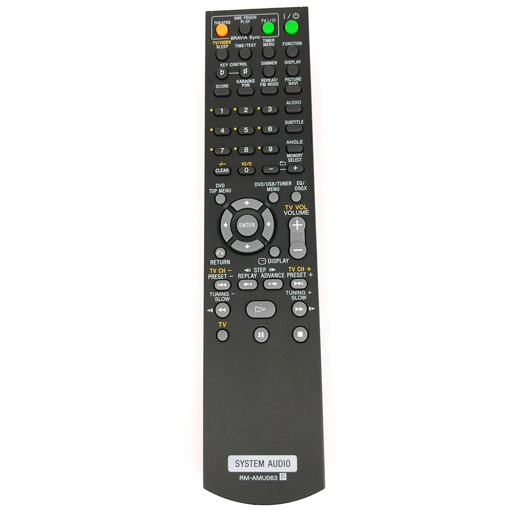RM AMU063 новый оригинальный для sony видео системы домашнего аудио театра CMT DH40R HCD