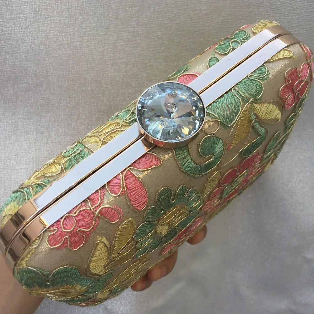 DAIWEI новые женские модные роскошные кружева цветок формальные события/вечерние свадебные вечерние сумки/клатч с бриллиантами