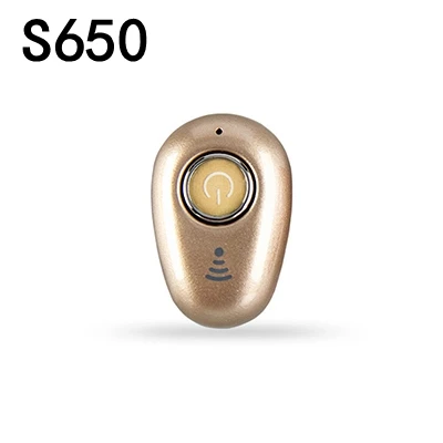 S650 Gold Hangrui S530X S650, Мини Bluetooth наушники, беспроводные наушники с микрофоном, Hi-Fi, гарнитура, Спортивная гарнитура, наушник, Auriculares - Цвет: S650 Gold