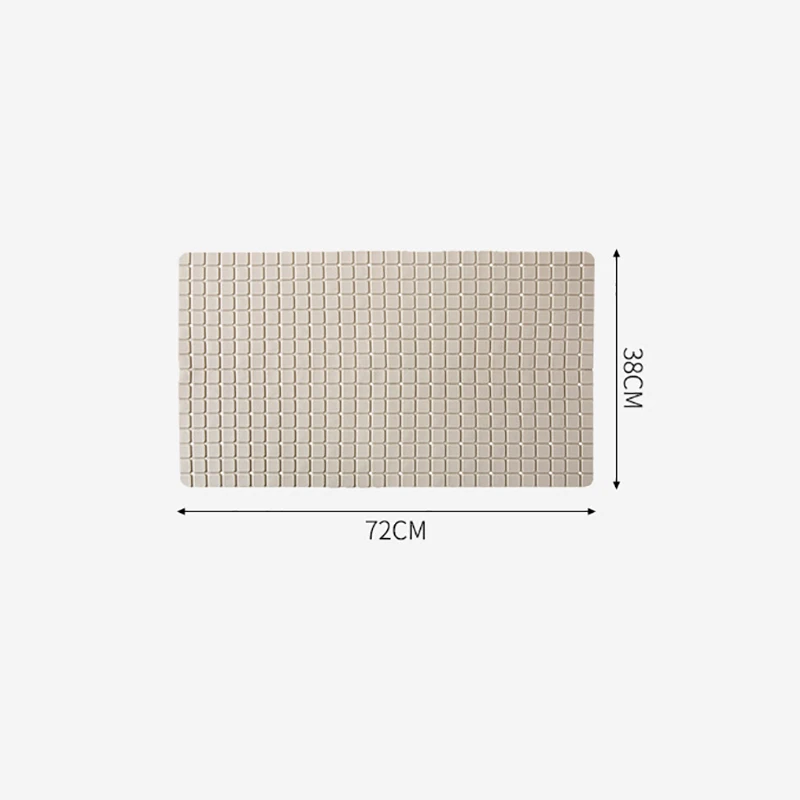 

Strongwell Rectangle Plaid Non Slip Bath Mat Bathroom Shower PVC 4 Colors Kitchen Floor Non-slip Mats Home WC Carpet Decorations