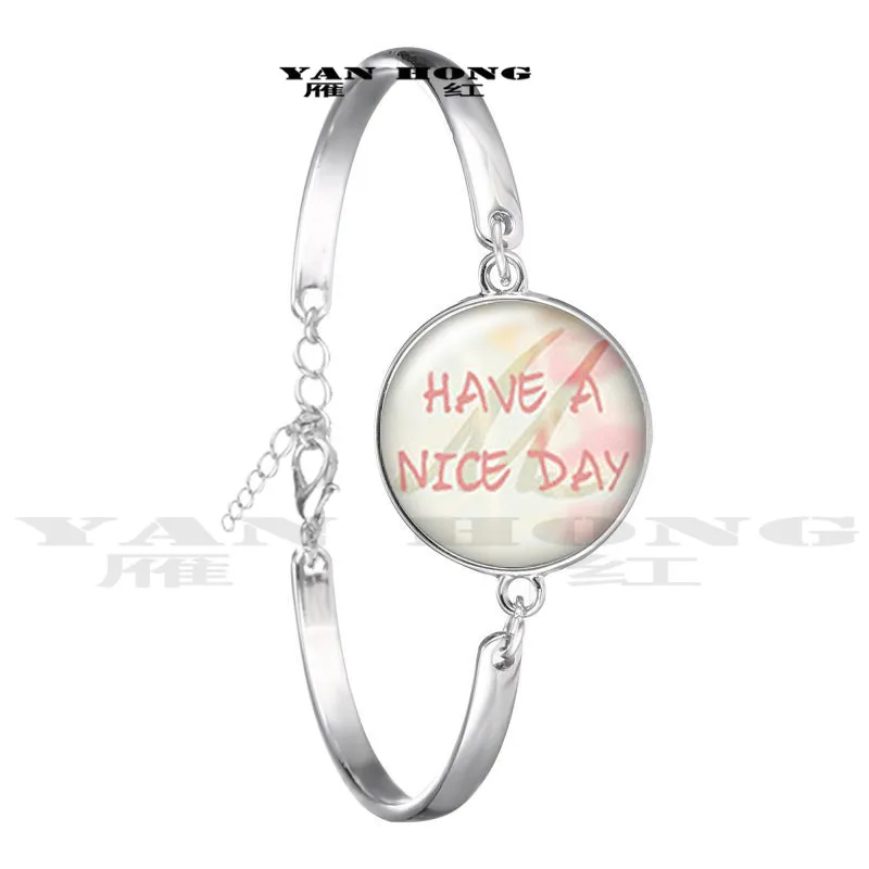 2019 New Beauty Text Art Patterns Love 18mm Bracelet Round Photo Glass Carposon Demonstration Flat Back Production Discovery | Украшения и
