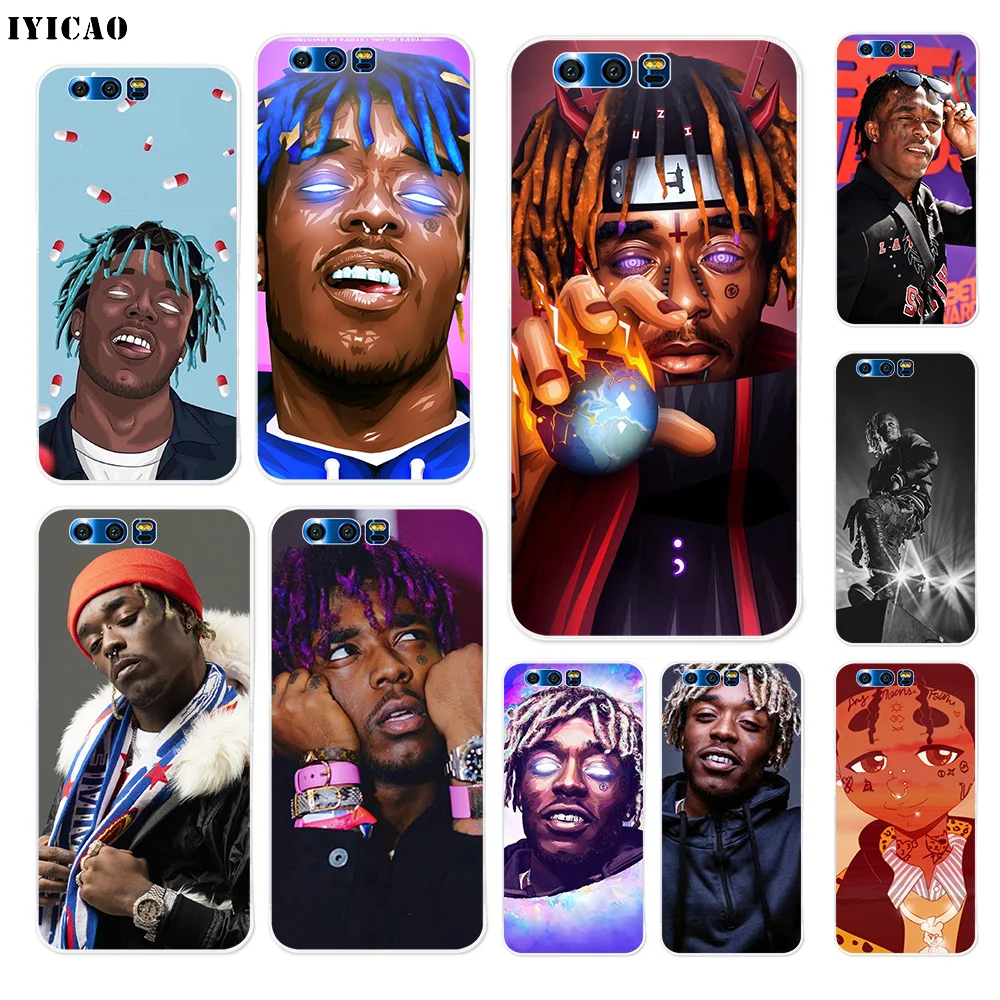 Мягкий силиконовый чехол IYICAO Lil Uzi Vert для Huawei Y9 Y7 Y6 Prime 2018 Honor 8C 8X 8 9 10 Lite 7X 7C 6A 7A Pro