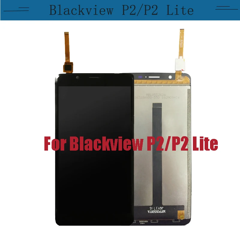 Для Blackview P2/P2 Lite Оригинальный ЖК дисплей + TP кодирующий преобразователь