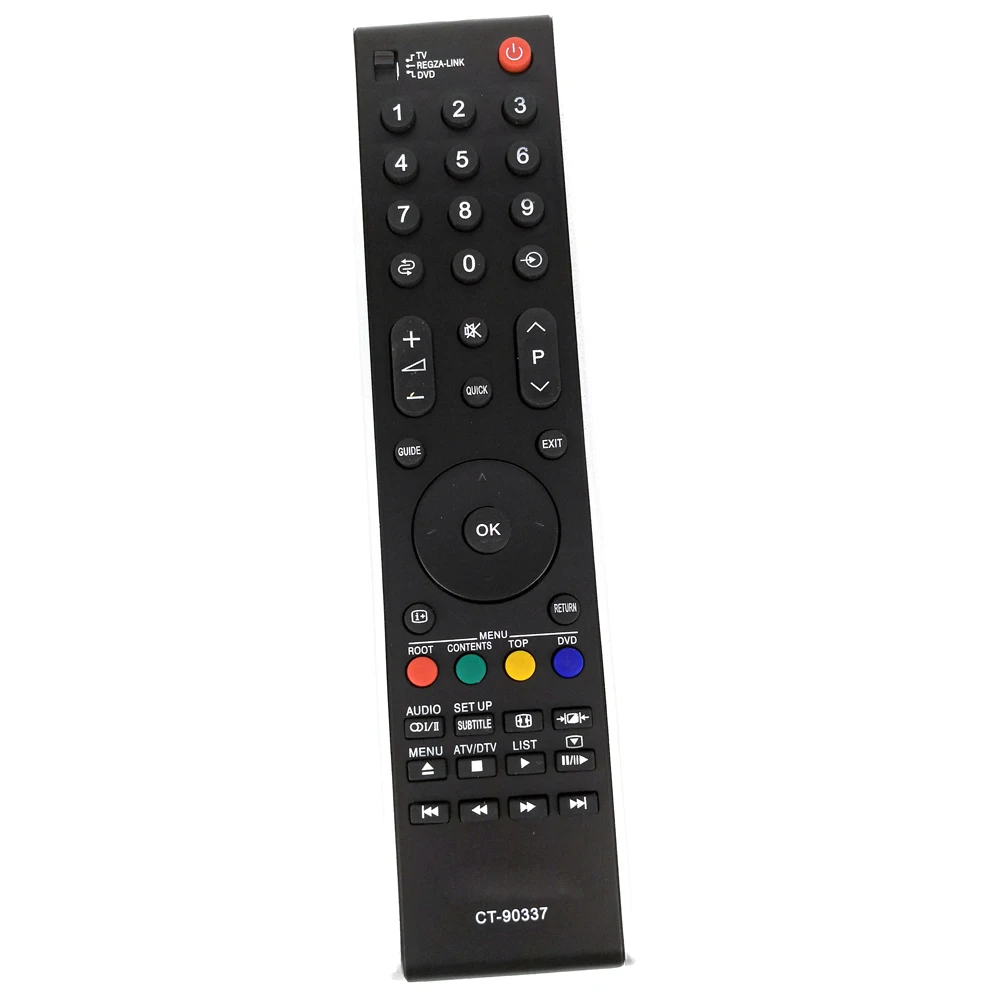 New Replacement Remote Control CT-90337 For TOSHIBA TV DVD Remote CT-90337 CT-90301 CT-90296 CT-90252