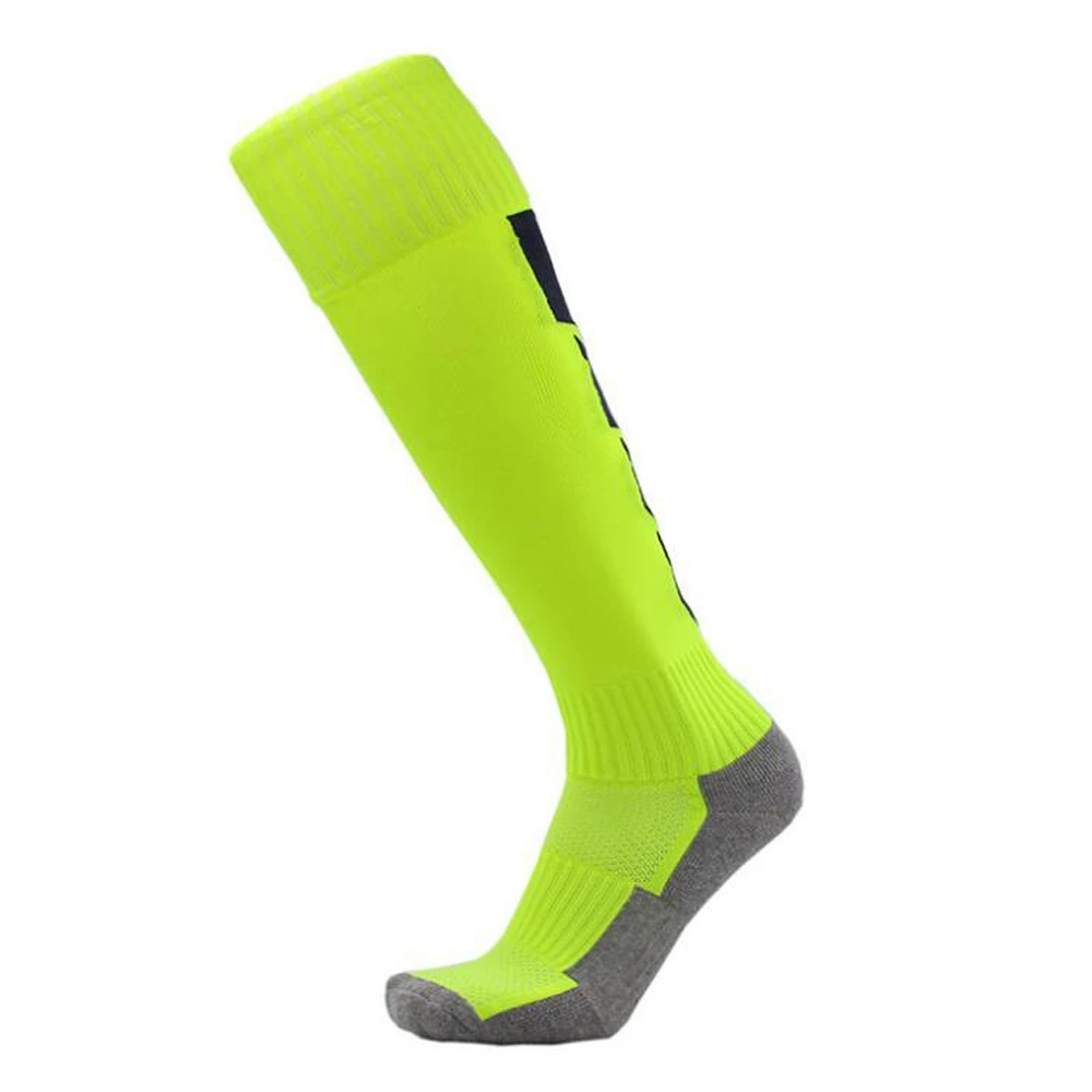 

Детские Взрослые походные беговые футбольные носки выше колена Простые Длинные футбольные чулки мужские выше колена спортивные носки