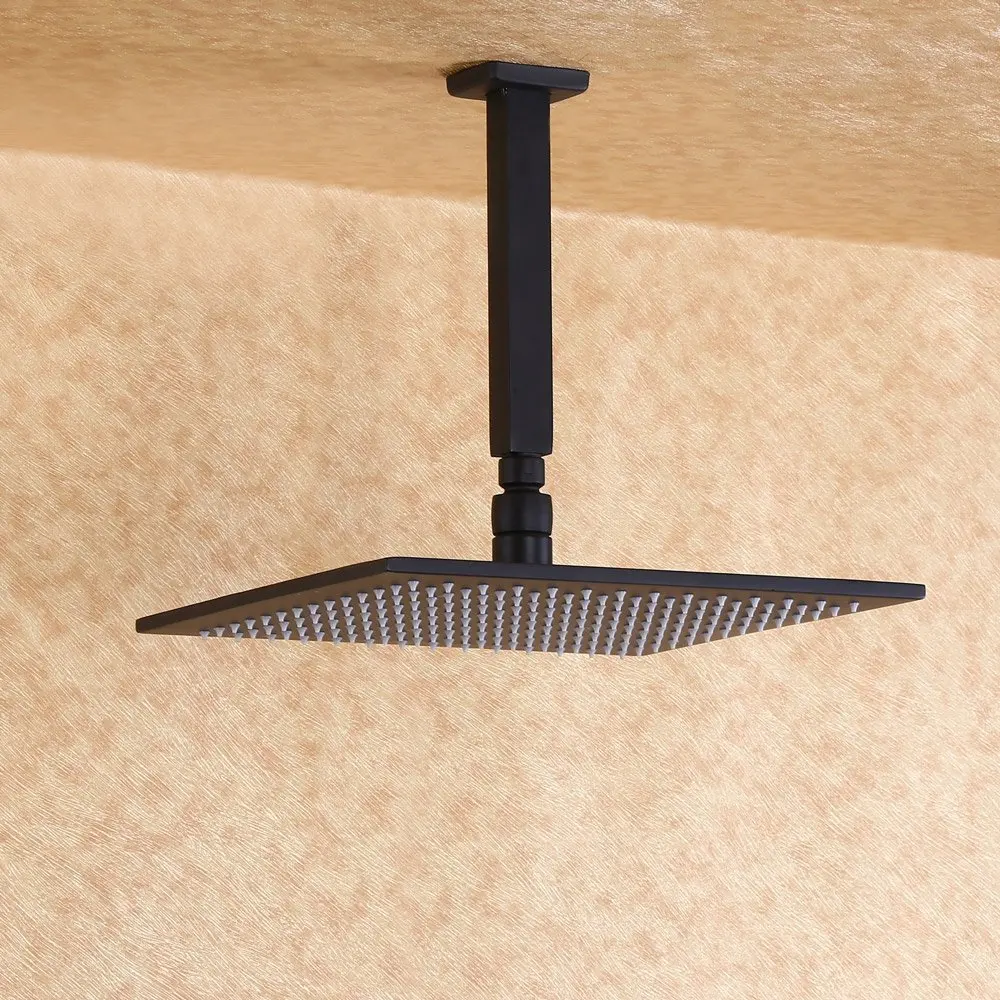 Бронзовая дождевая насадка для душа с масляным покрытием смесители