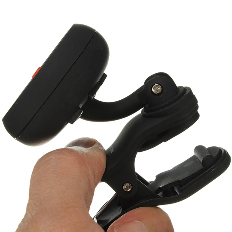 Цифровой хроматический тюнер с ЖК дисплеем метроном и аккумулятором для