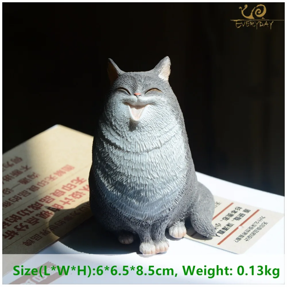 Повседневная коллекция фигурки животных Lucky Cat миниатюрные сказочные украшения