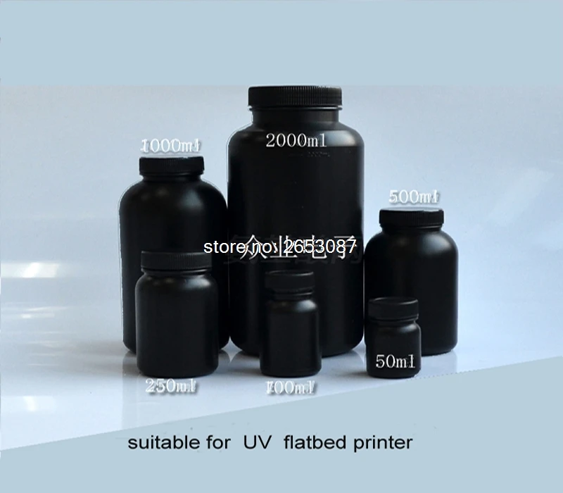 6 шт. 50 мл новые пустые бутылочки для чернил высококачественные Бутылочки УФ
